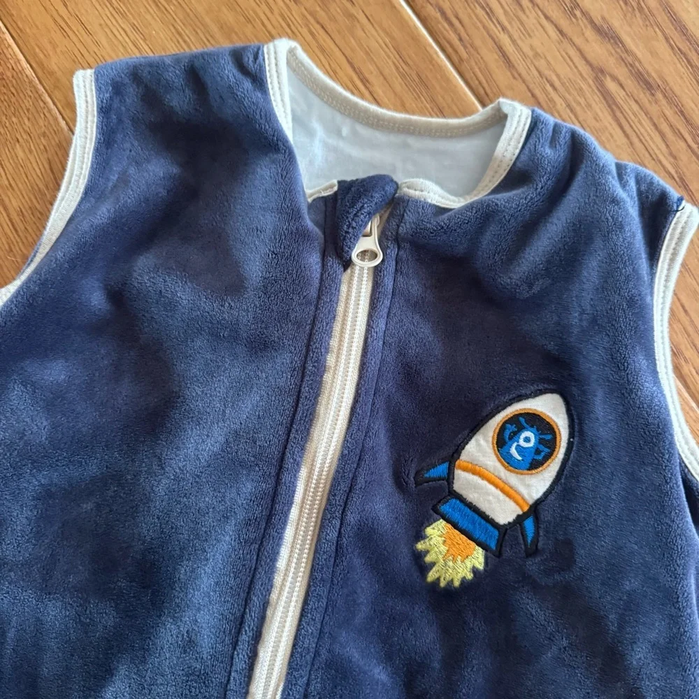 Sincere ililmmoe Baby Sleep Sack Size Small Navy Rocket Warm Infant Walking